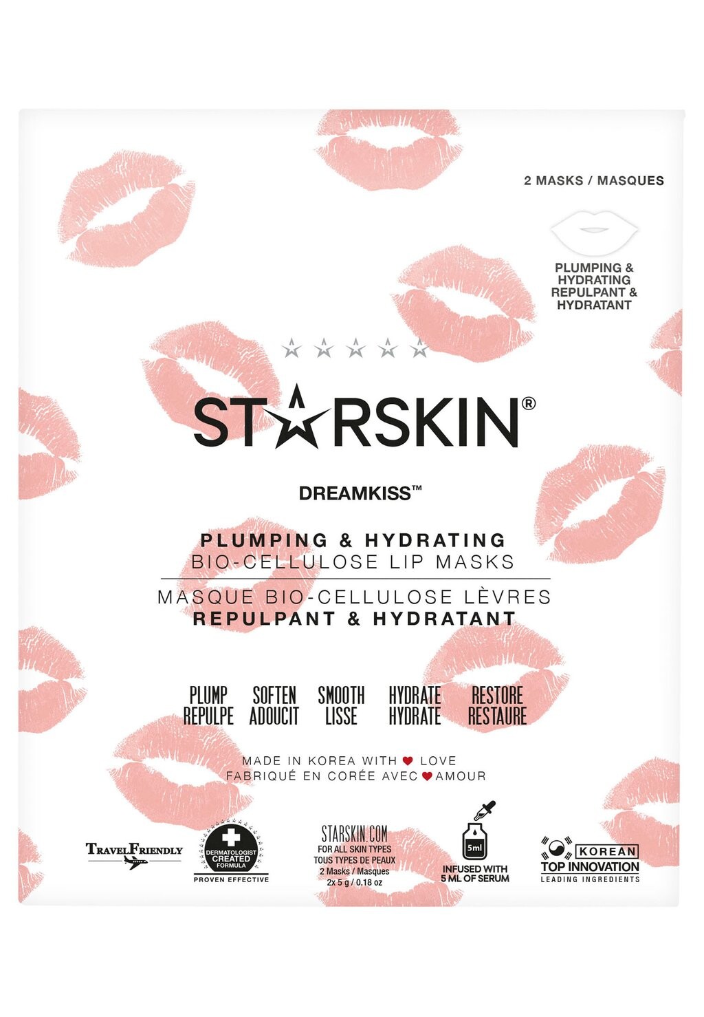 

Набор для ухода за кожей Dreamkiss Lip Mask STARSKIN