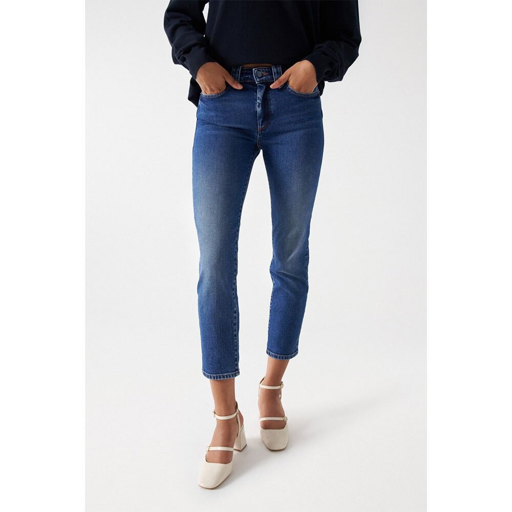 

Джинсы Salsa Destiny Cropped Slim Fit, синий