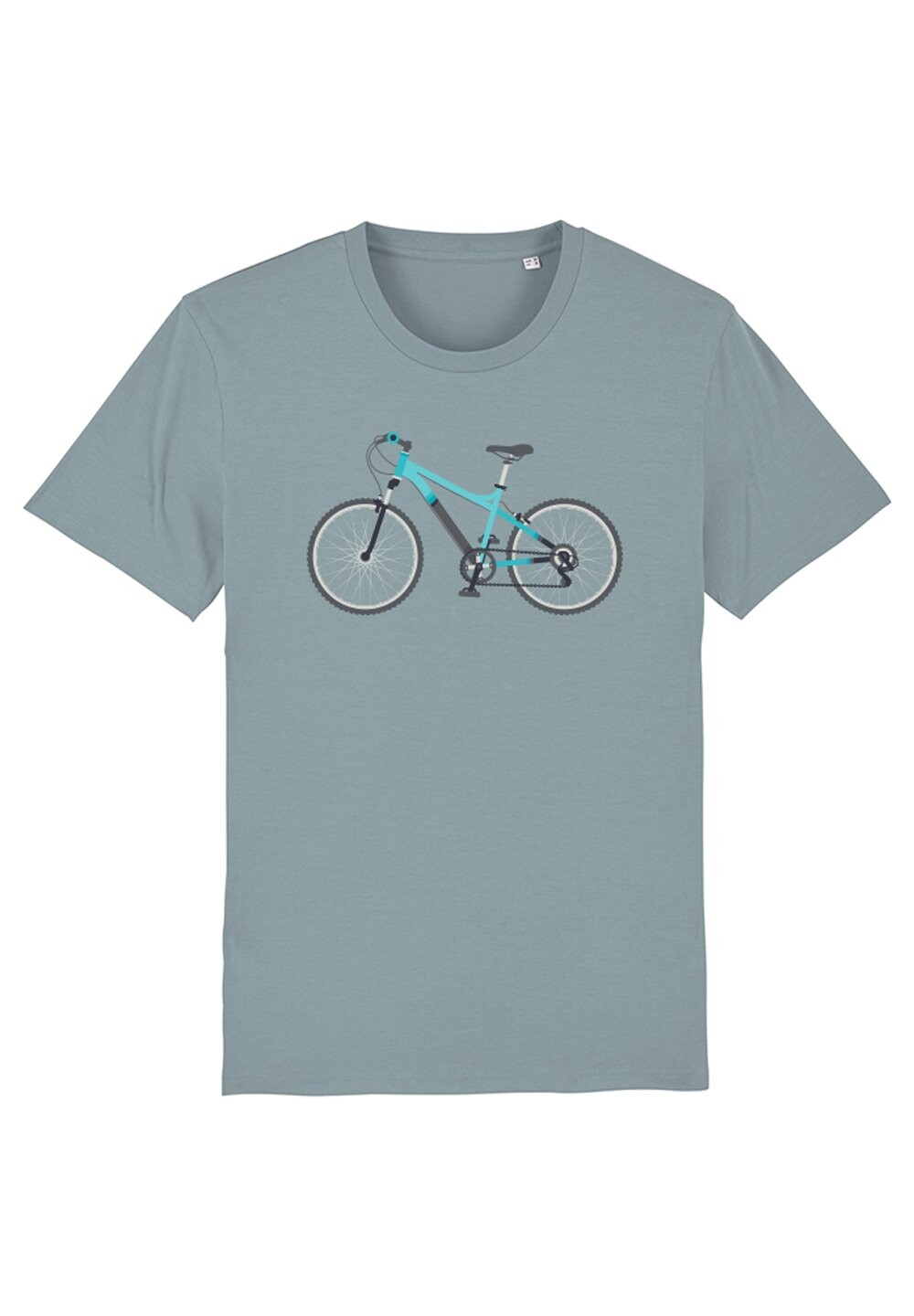 

Футболка с принтом MOUNTAINBIKE Watapparel, цвет citadel blue