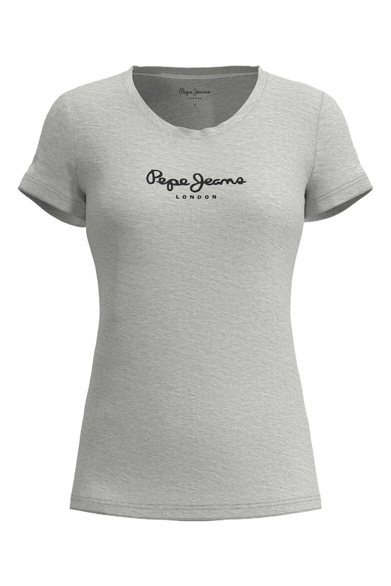 

Облегающая футболка New Virginia Pepe Jeans London, серый
