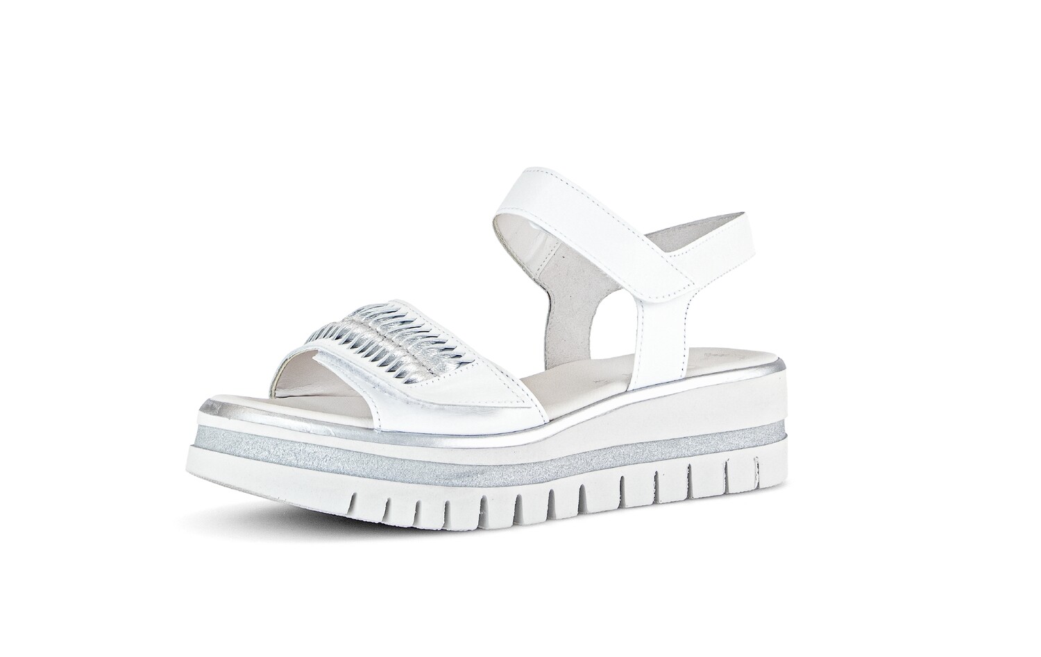

Сандалии Gabor Fashion Plateau Sandale, серебряный