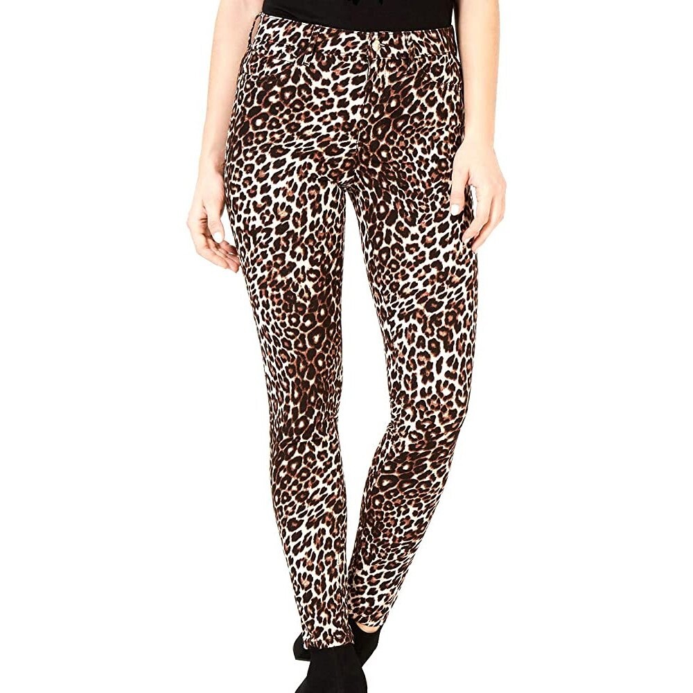 

Джинсы Guess Skinny Leopard 1981, коричневый