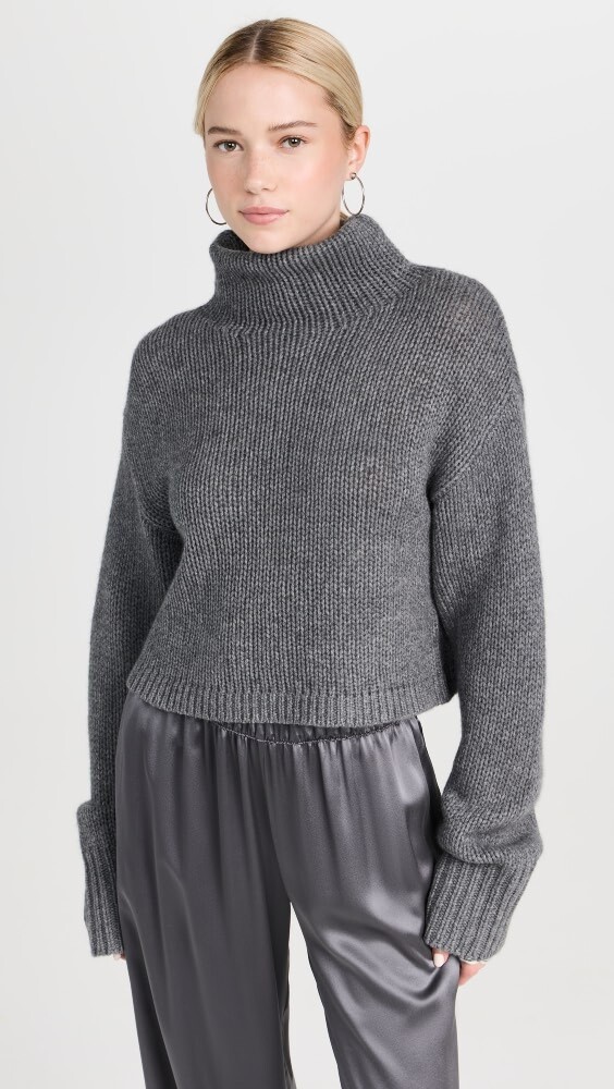 

Свитер Sablyn Crop Turtleneck Cashmere