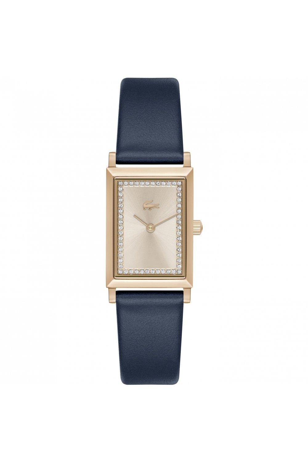 Модные аналоговые кварцевые часы Catherine из нержавеющей стали - 2001314 , золото Lacoste