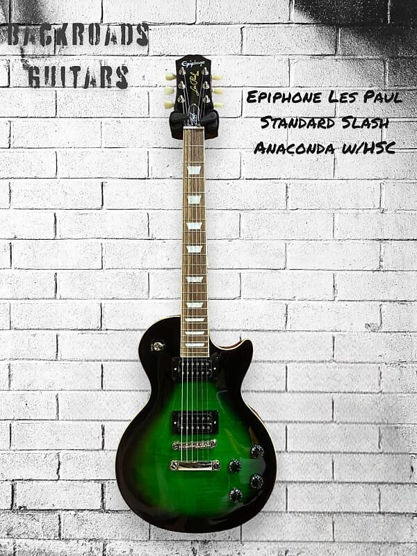 

Электрогитара * Epiphone Les Paul Standard Slash Anaconda w/HSC