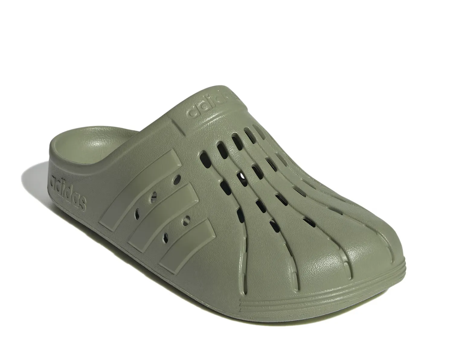 

Сабо Adilette Clog Adidas, темно-зеленый
