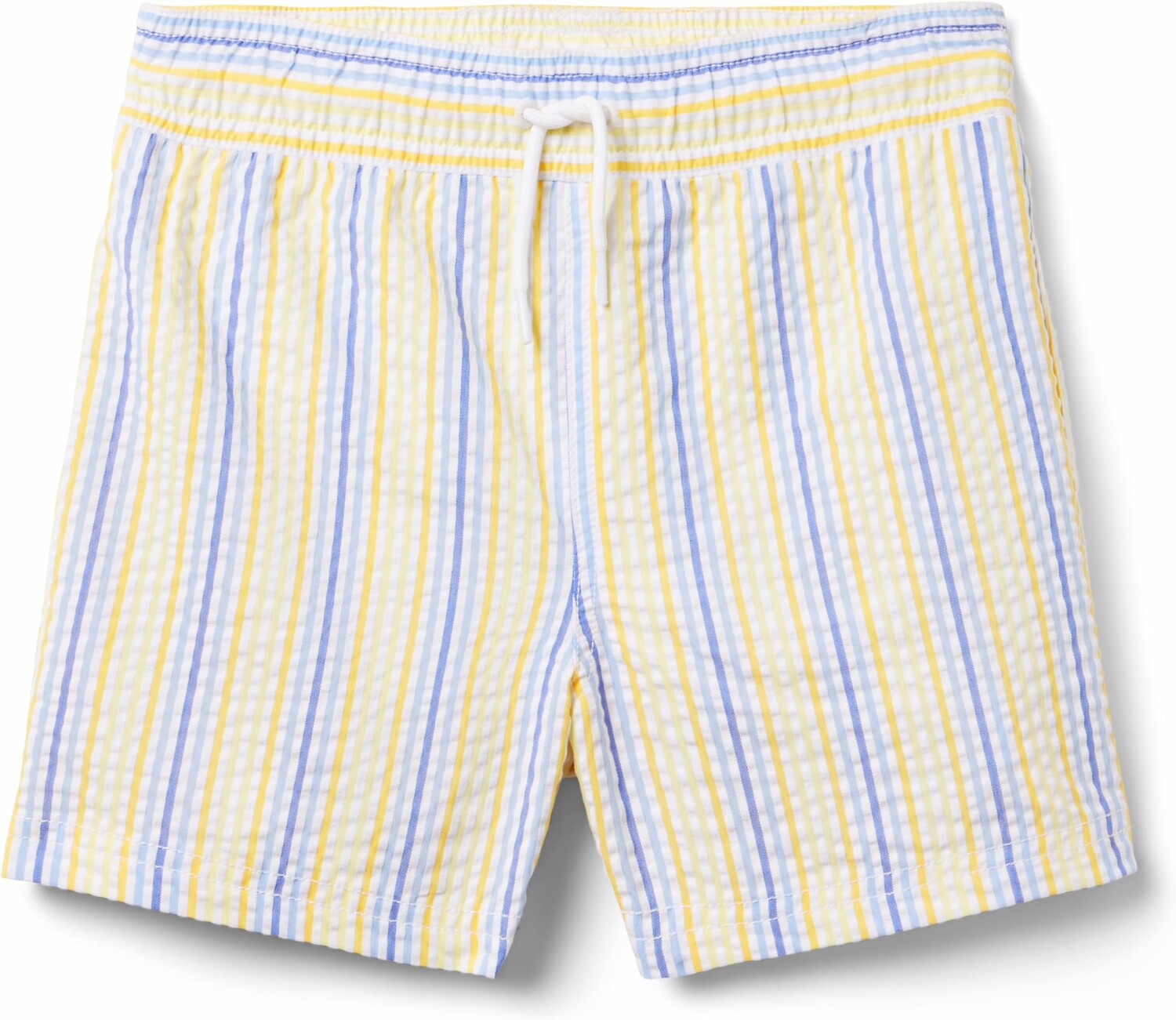 

Шорты Janie and Jack Seersucker Pull-On Shorts, желтый