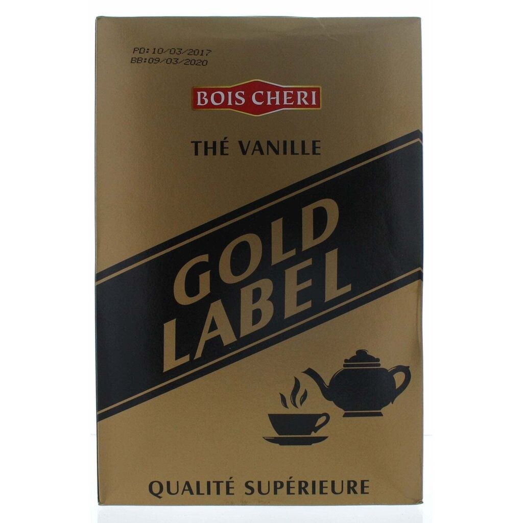 

Bois Cheri Gold Label - Чай черный рассыпной со вкусом ванили (500г)