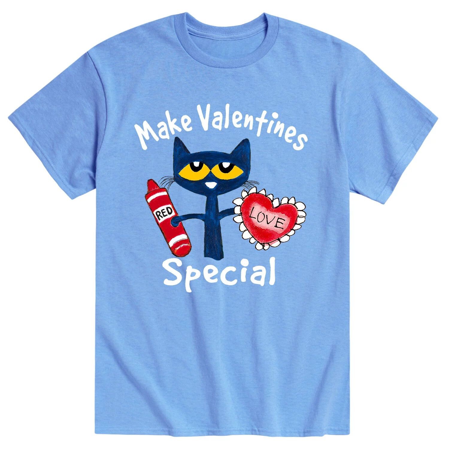 

Мужская футболка Pete the Cat Valentine Special Licensed Character