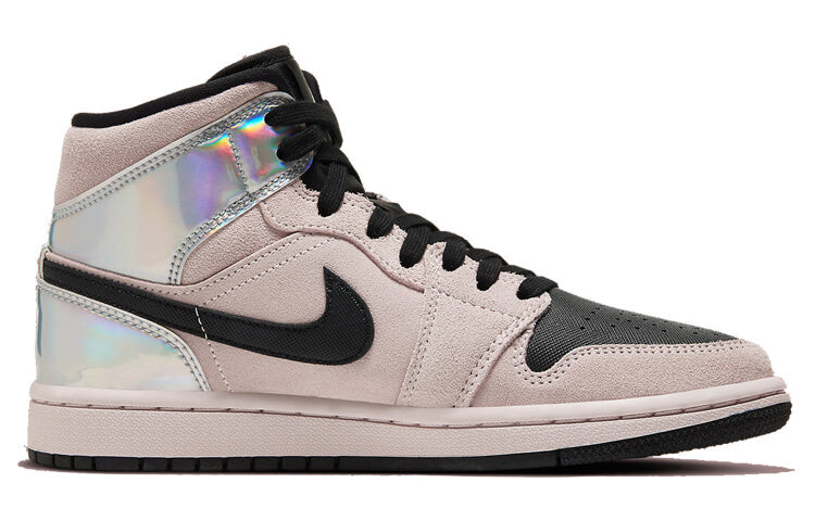 

Кроссовки Jordan 1 Mid Dirty Powder, Радужный