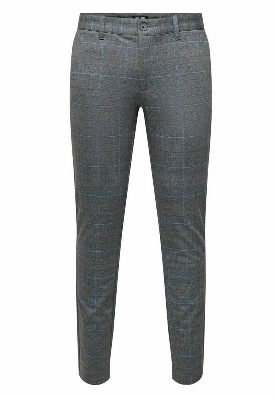 

Чино Only & Sons, серая полоска., Серый