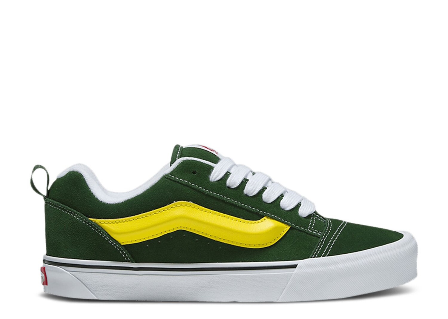 

Кроссовки Vans Knu-Skool 'Green Yellow', зеленый