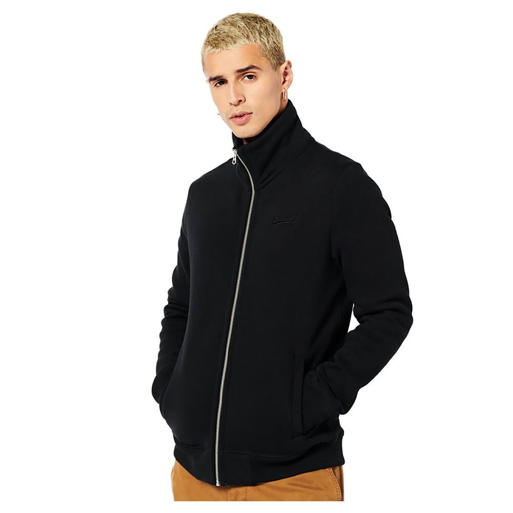 

Толстовка Superdry Vintage Logo Embroidered M2011447A Full Zip, черный