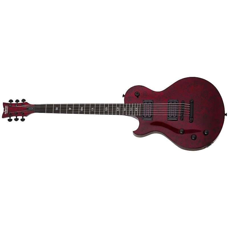 

Электрогитара Schecter Solo-II Apocalypse Red Reign LH Left-Handed Electric Guitar - Solo II