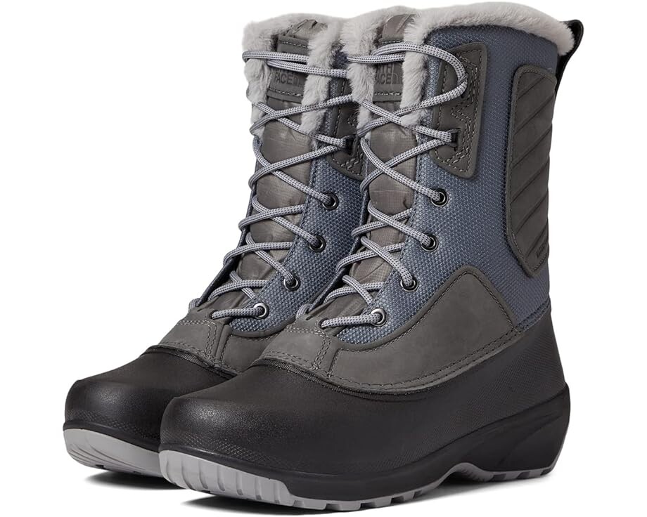 

Ботинки The North Face Shellista IV Mid Lace, цвет Zinc Grey/TNF Black
