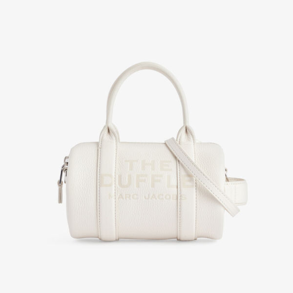 

Кожаная мини-спортивная сумка Marc Jacobs, цвет cotton/silver