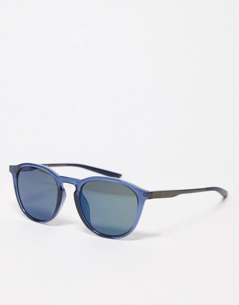 Темно-синие и серебристые солнцезащитные очки Nike Neo Mystic кроссовки fluchos lotus azul marino
