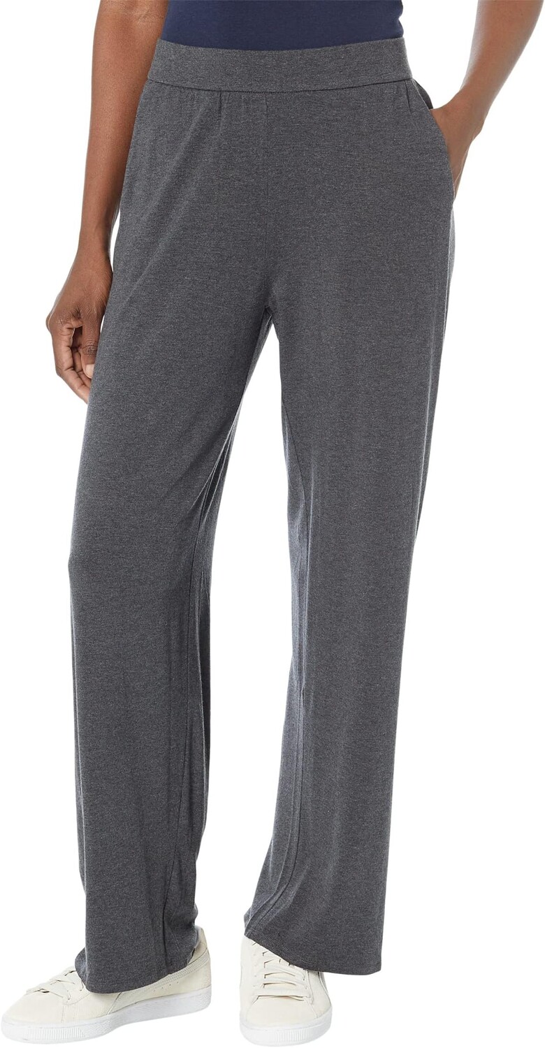 

Прямые брюки в полный рост Eileen Fisher, цвет Charcoal