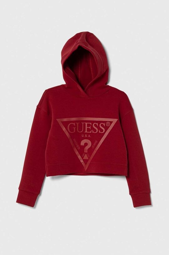 

Детский свитшот Guess, бордовый, Красный