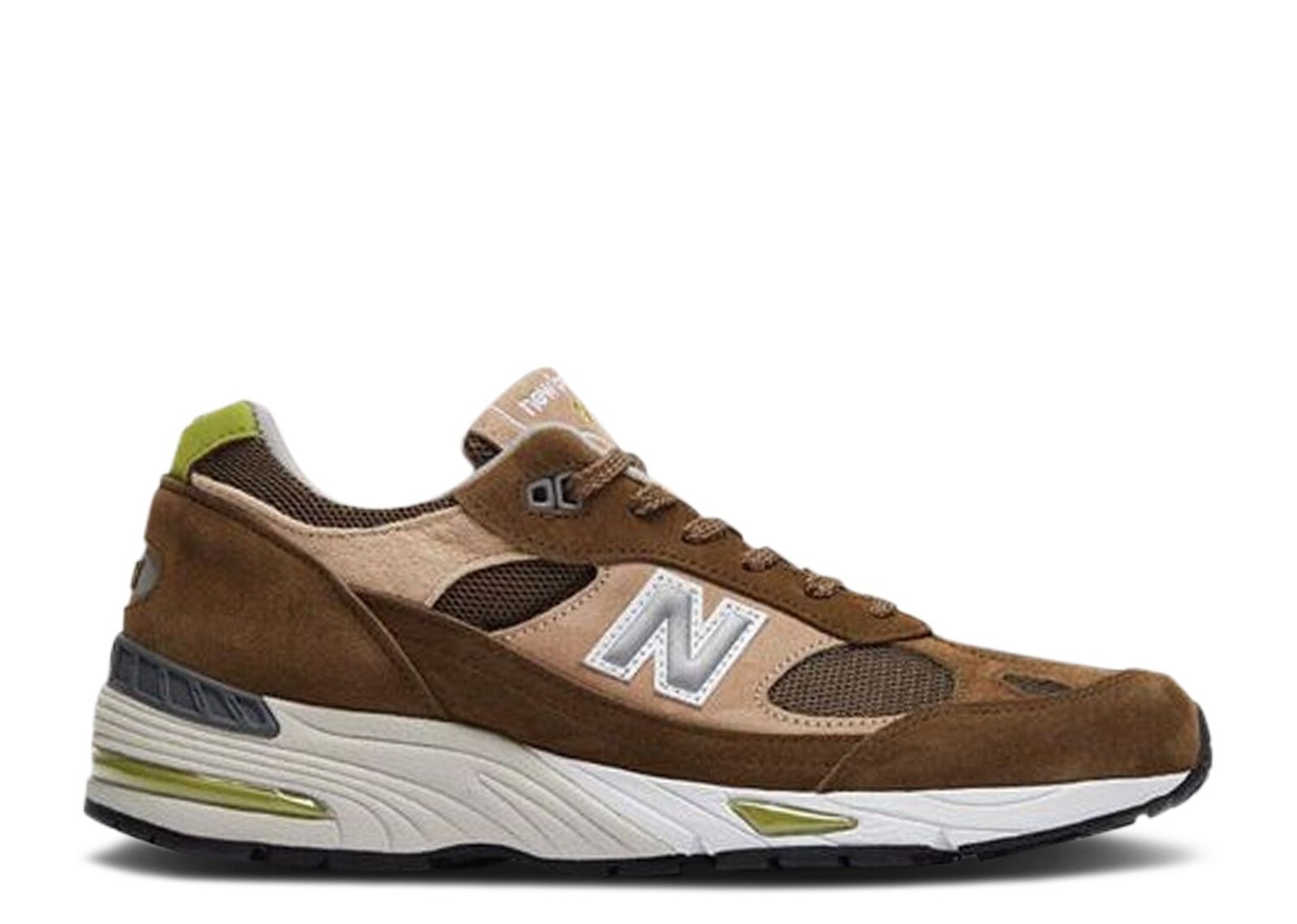 

Кроссовки New Balance 991 Made In England 'Brown Tan', коричневый