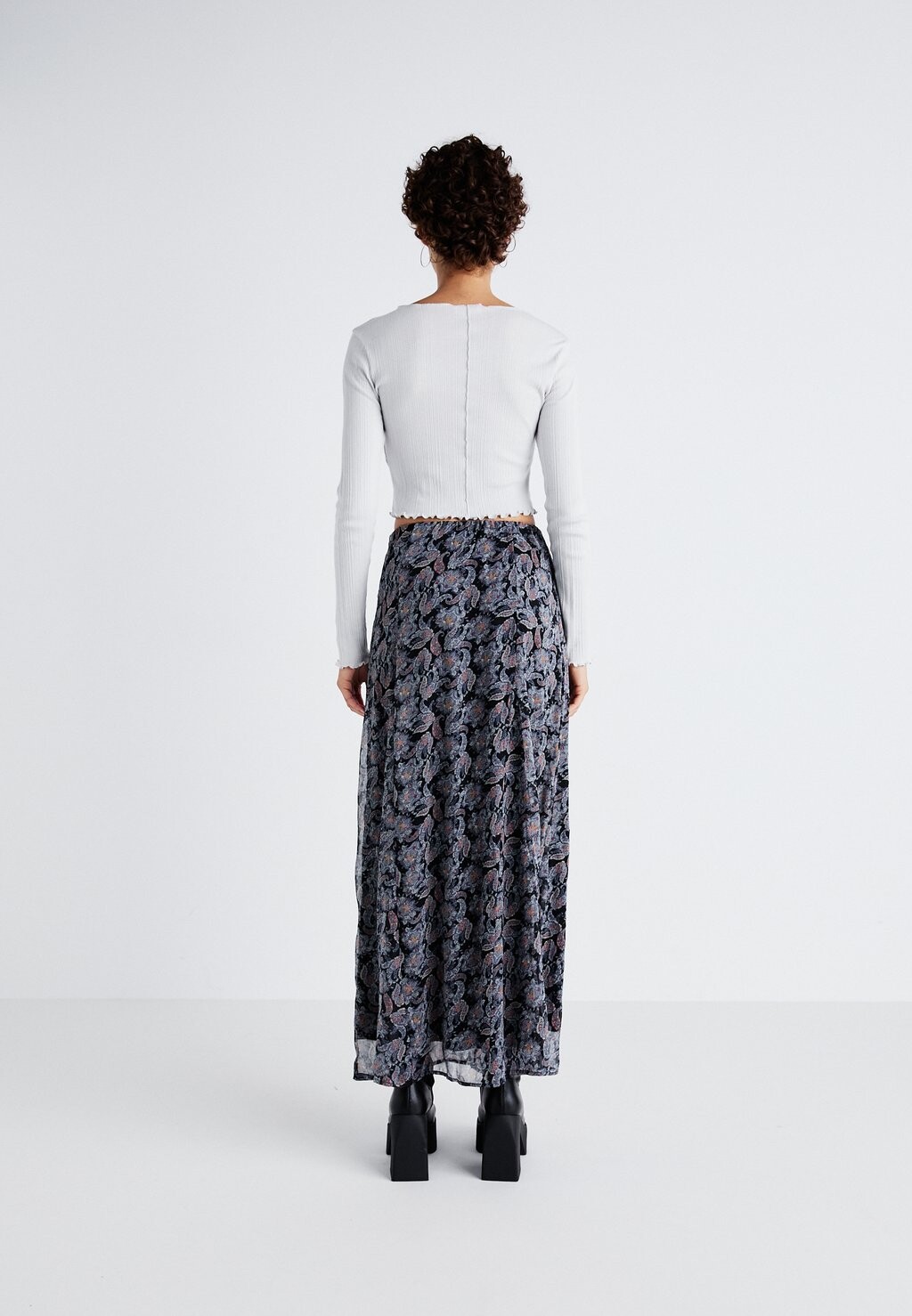 

Юбка макси VMSMILLA LONG SKIRT Vero Moda, черный