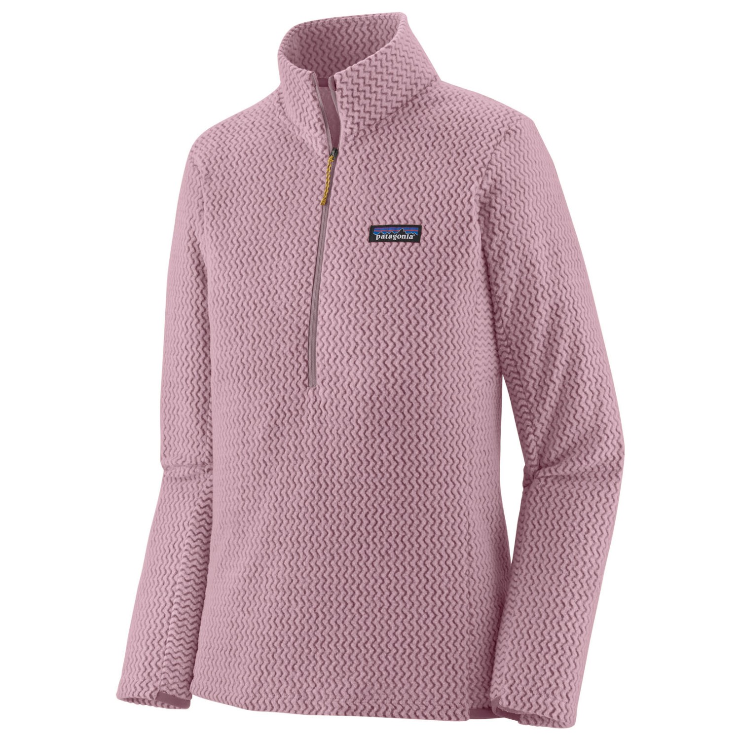 Флисовый свитер Patagonia Women's R1 Air Zip Neck, цвет Milkweed Mauve