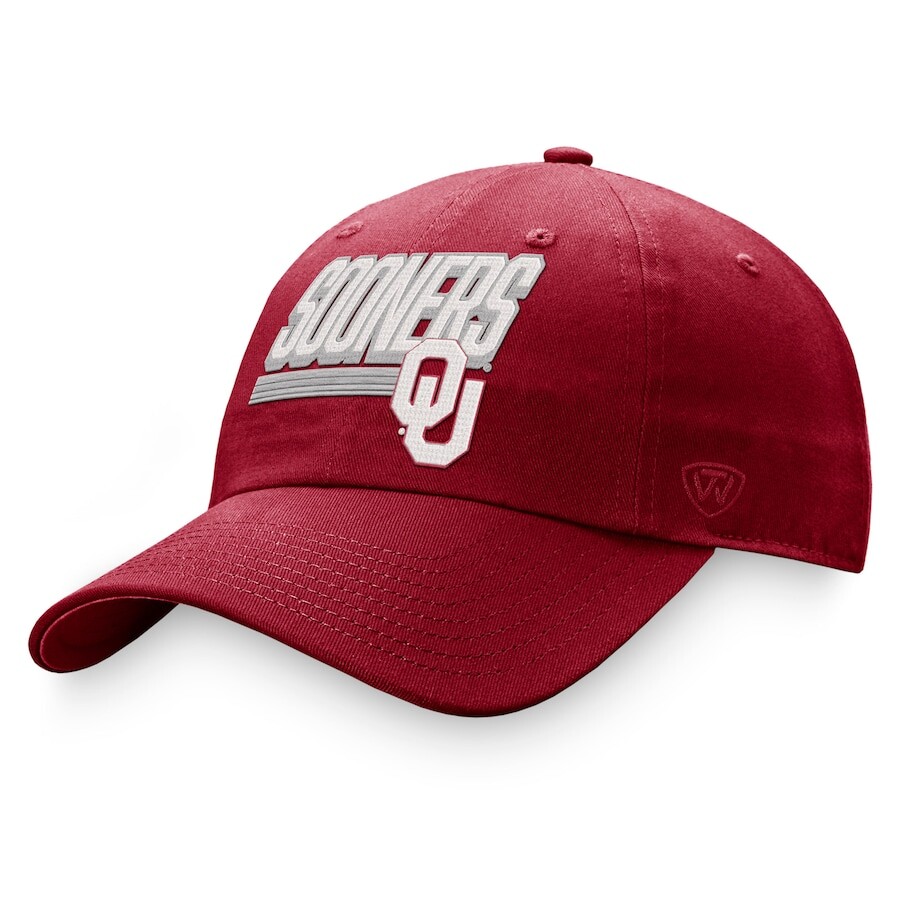 

Бейсболка Top of the World Oklahoma Sooners, малиновый