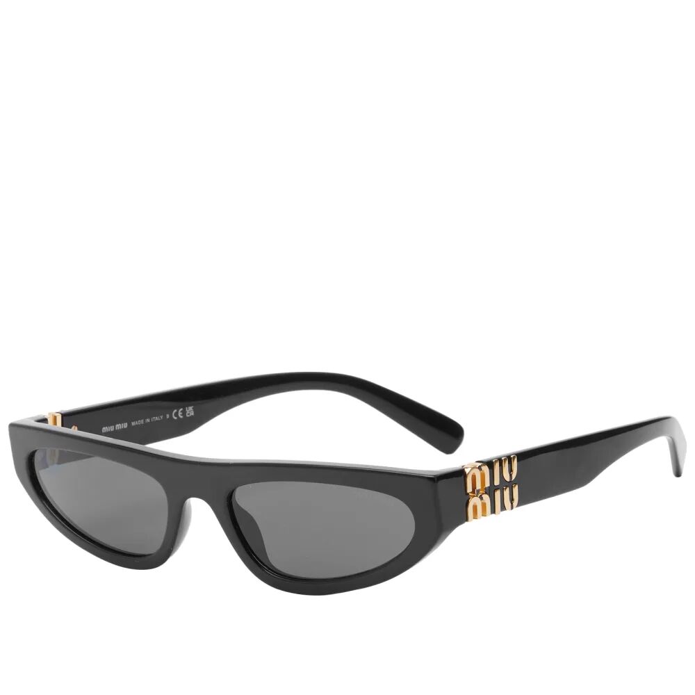 цена Miu Miu Eyewear Солнцезащитные очки 7ZS, черный