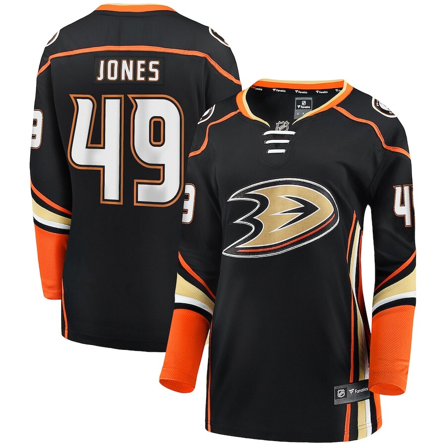 

Джерси Fanatics Branded Anaheim Ducks, черный
