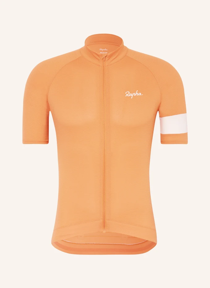 

Велосипедный трикотаж core lightweight jersey Rapha, оранжевый