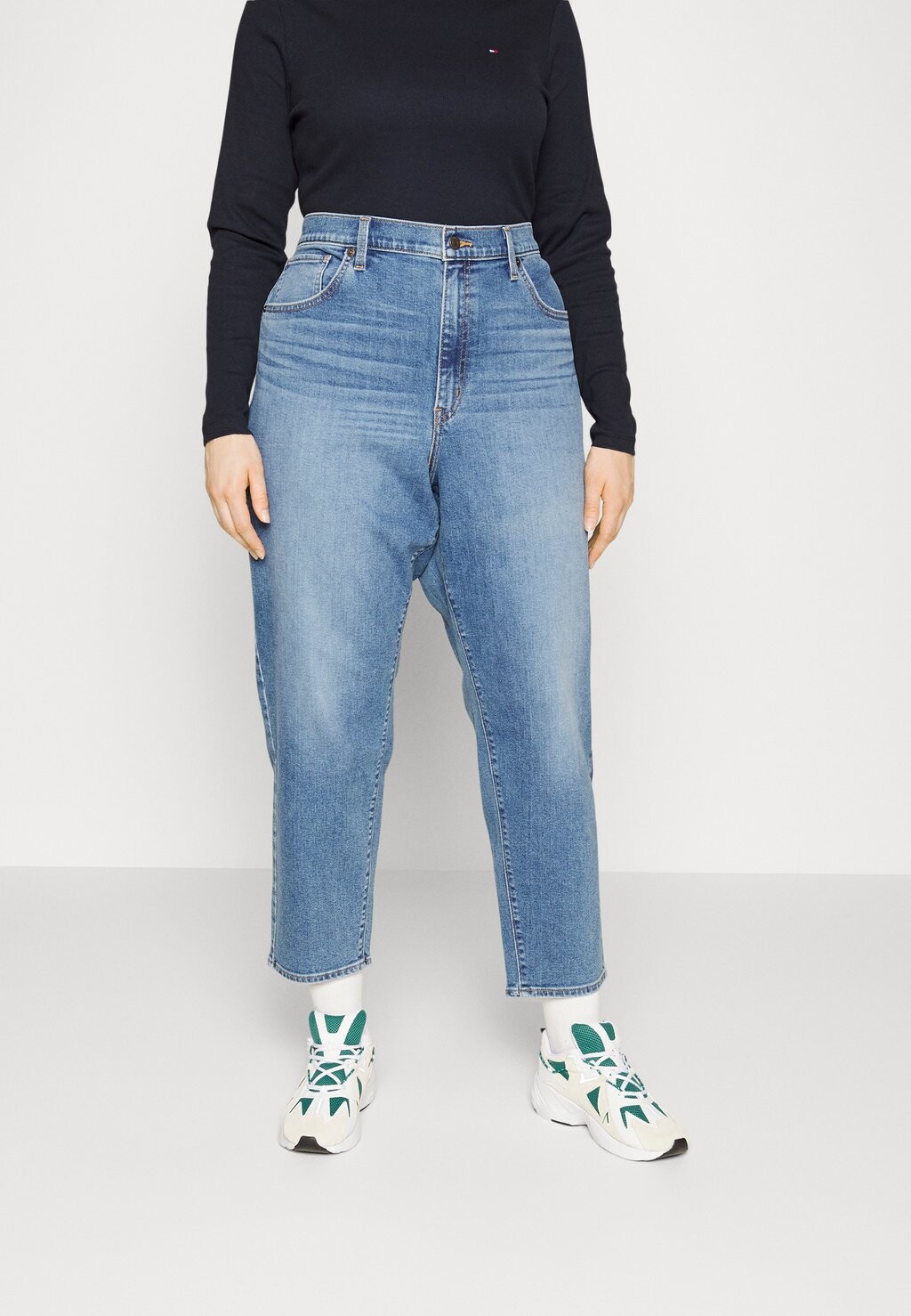 

Джинсы свободного кроя Levi's High Waisted Mom, голубой