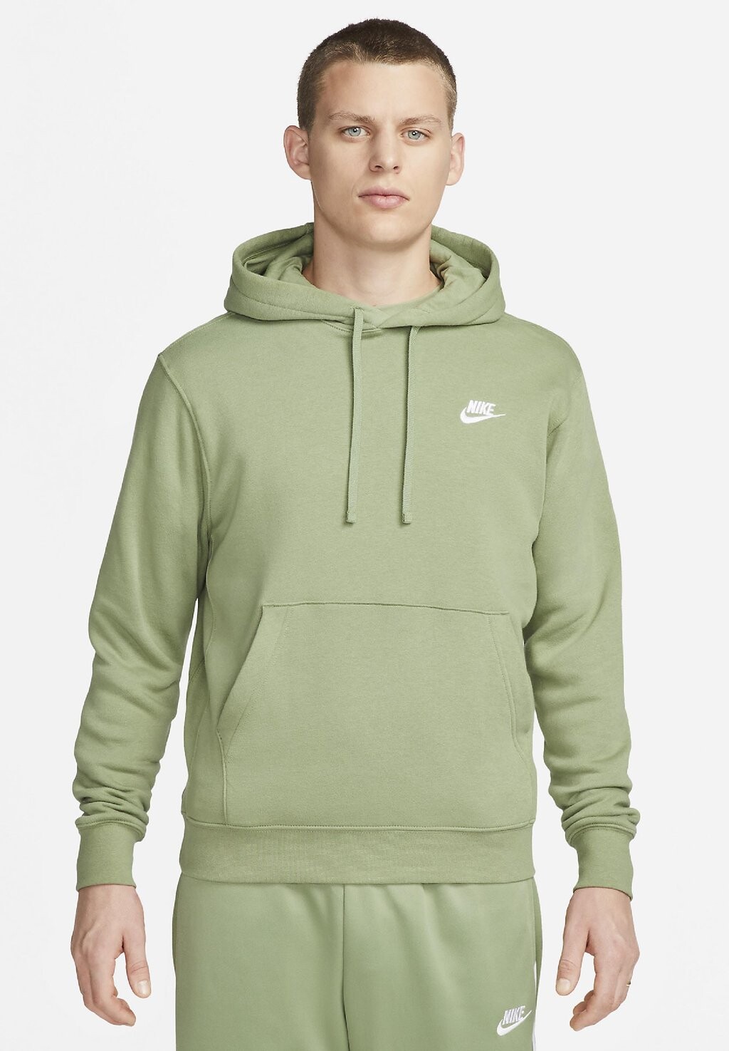 

Худи Nike Club Hoodie, масло зеленое масло зеленое белое, Серый