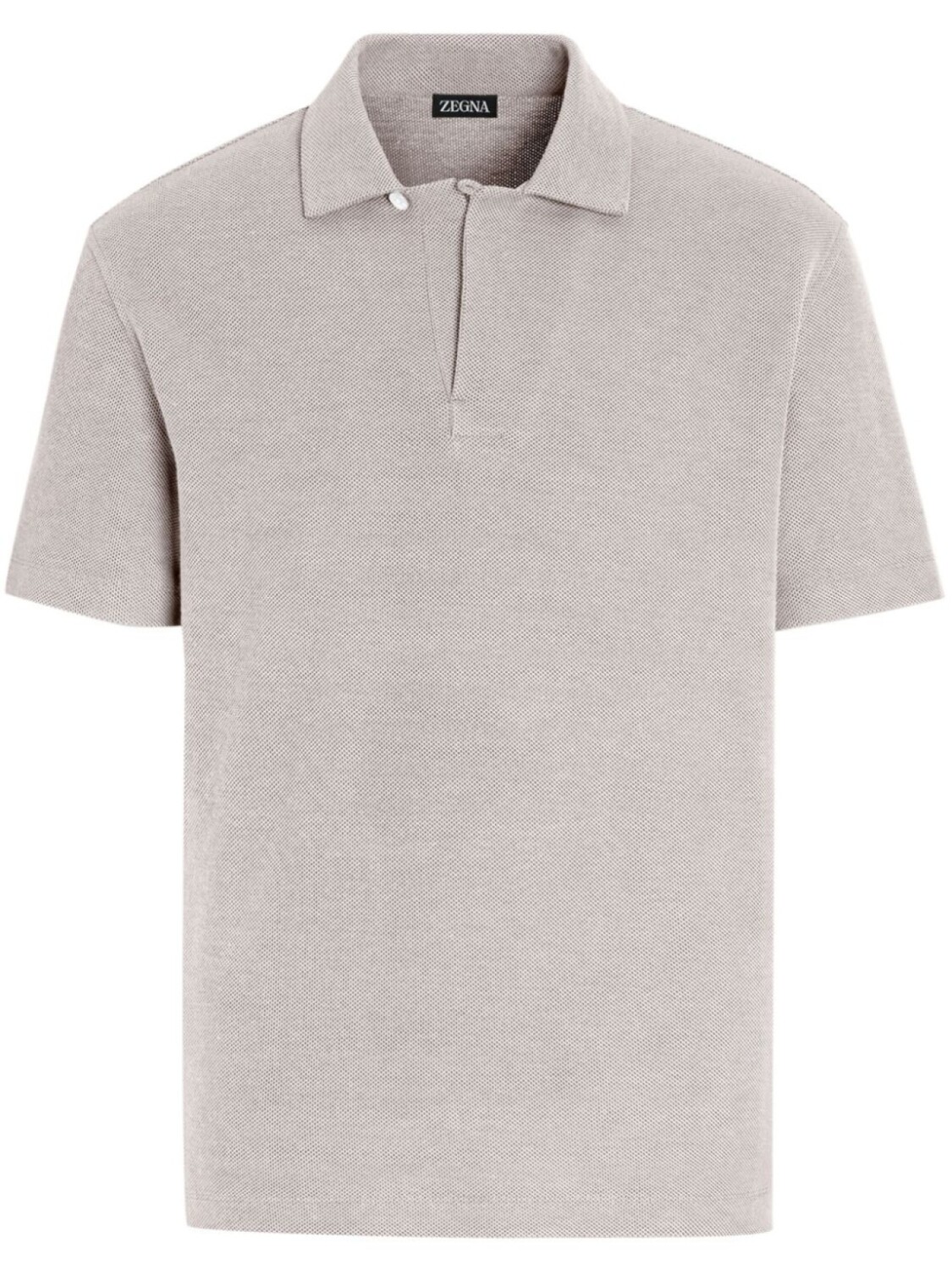 

Zegna футболка фактурной вязки, нейтральный цвет