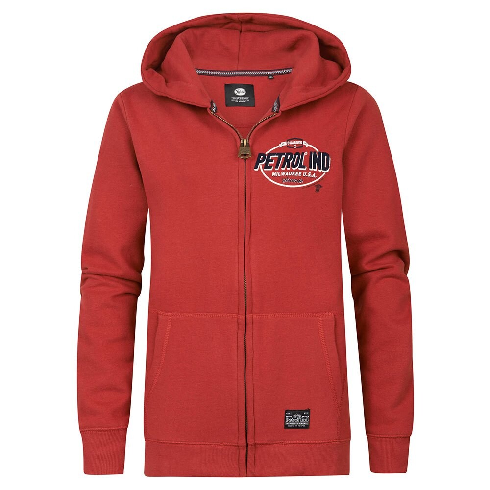 

Толстовка Petrol Industries 319 Full Zip, красный