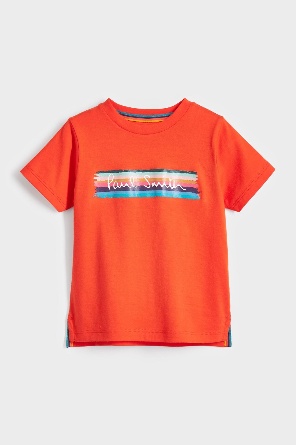 

Оранжевая футболка для мальчиков Paul Smith с логотипом Paul Smith, оранжевый