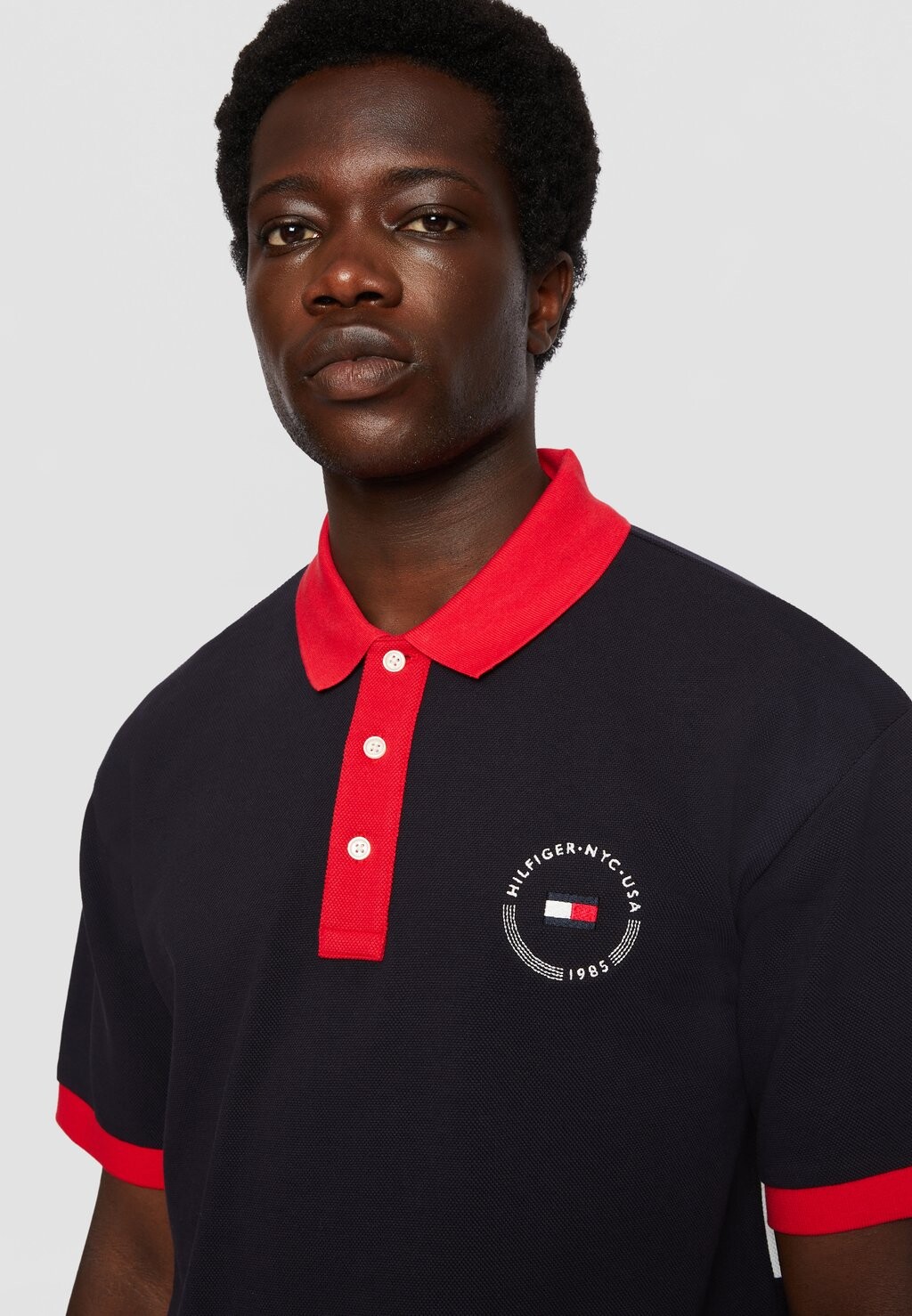 

Поло EXCLUSIVE HILFIGER TEAM FLAG Tommy Hilfiger, темно-синий