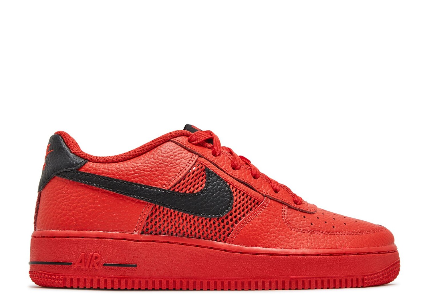 

Кроссовки Nike Air Force 1 Lv8 Gs 'Mesh Pocket - Habanero Red', красный