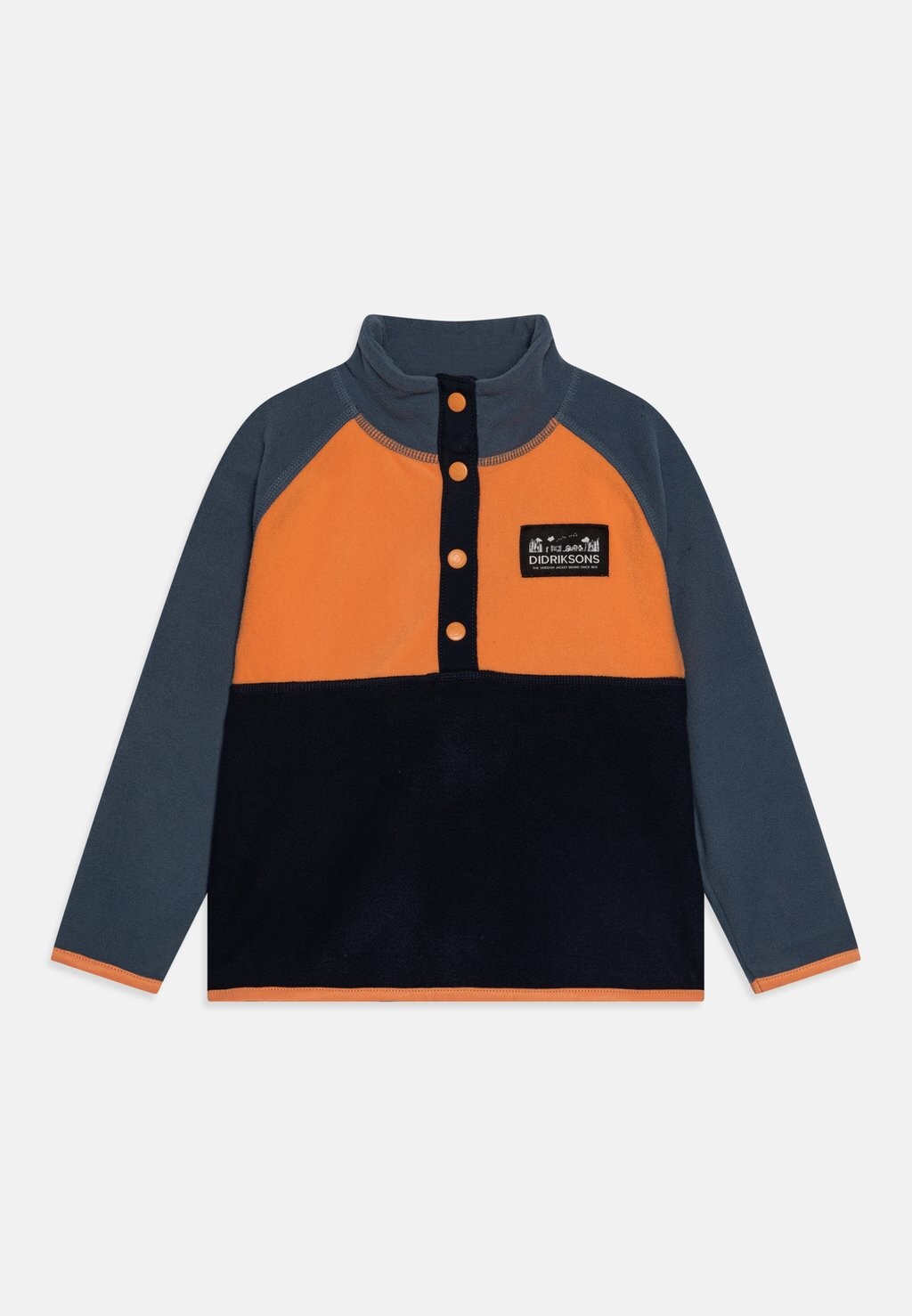 

Толстовка из флиса Monte Kids Half Unisex Didriksons, цвет cantaloupe