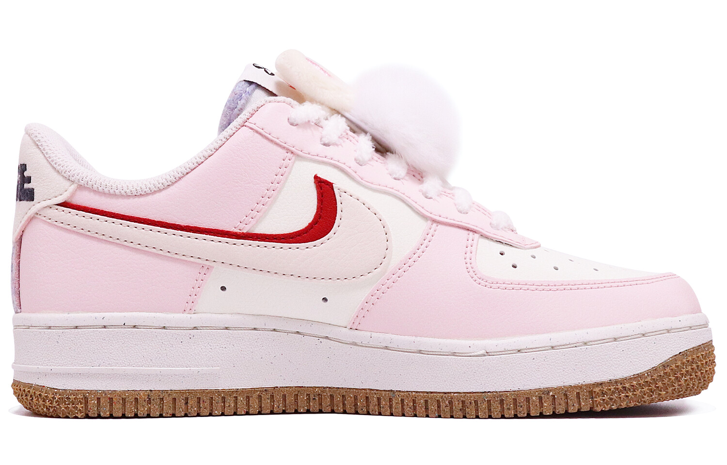 

Кроссовки Nike Air Force 1 Skateboard Shoes Women's Low-Top Pink White, Розовый, Кроссовки Nike Air Force 1 Skateboard Shoes Women's Low-Top Pink White