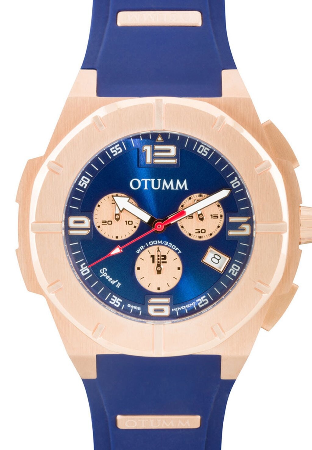 

Хронограф SWISS MOVEMENT Otumm, цвет gold rose