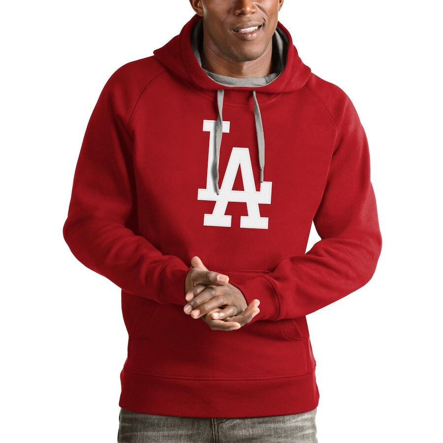 

Толстовка Antigua Los Angeles Dodgers, красный