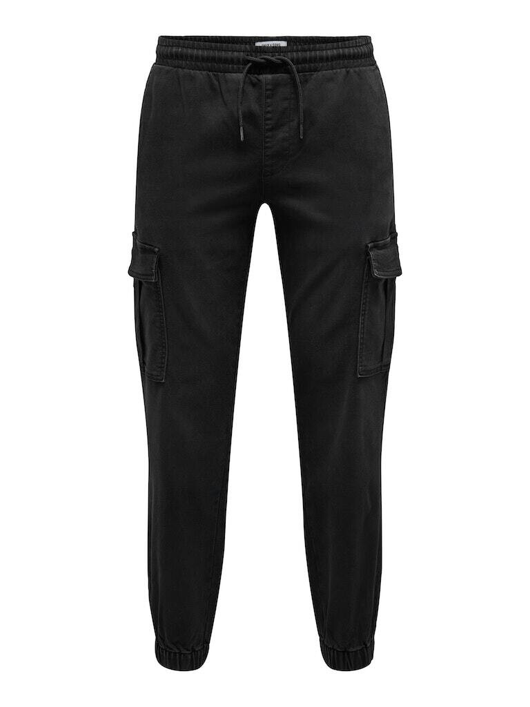 

Тканевые брюки ONLY, цвет Washed Black