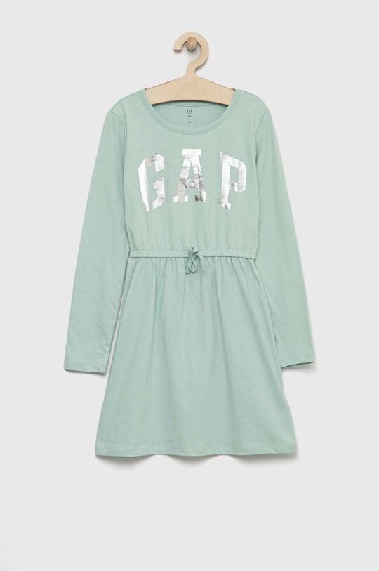 

GAP детское хлопковое платье, синий