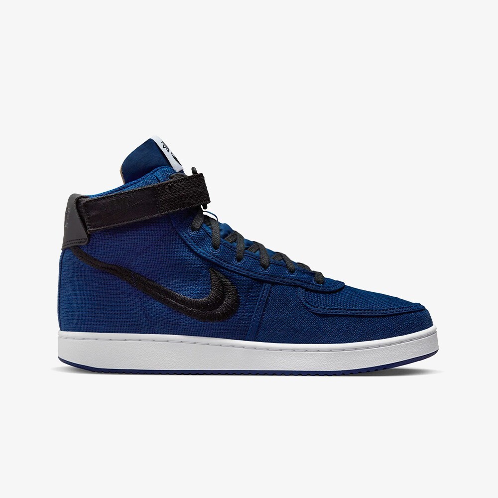 

Кроссовки Stussy x Nike Vandal High 'Deep Royal Blue' Nike, синий