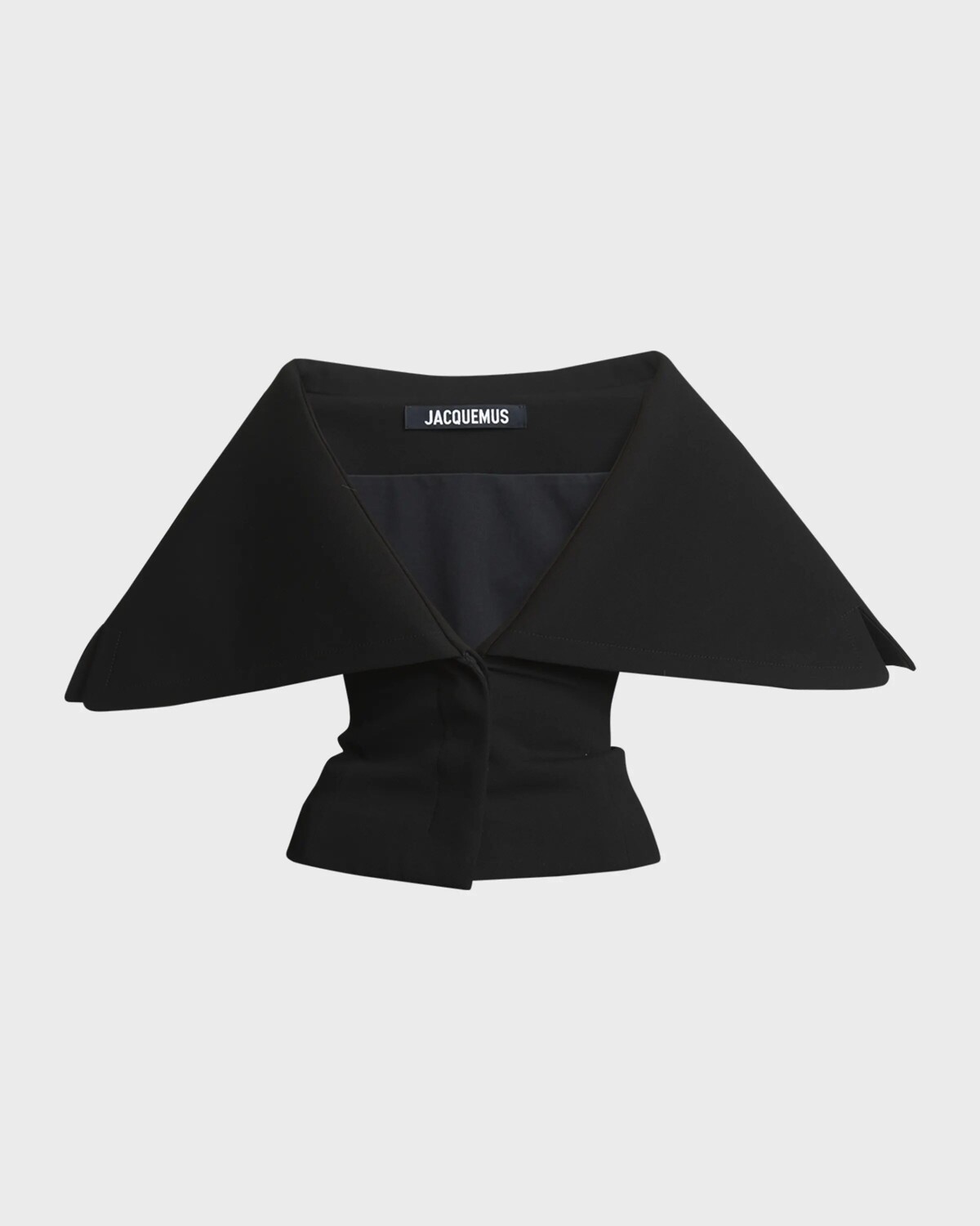 

Структурированная куртка-кейп Giacca Jacquemus, черный