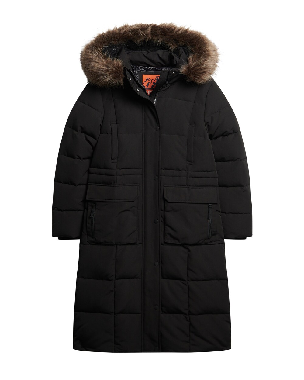 Зимнее пальто Superdry Everest, черный
