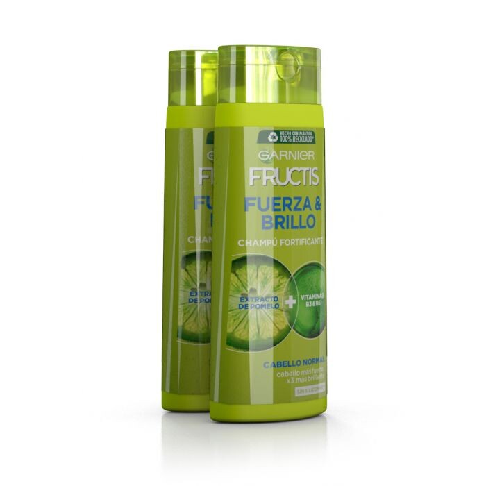 

Шампунь Fructis Fuerza Y Brillo Champú Fortificante Garnier, 2 x 360 ml