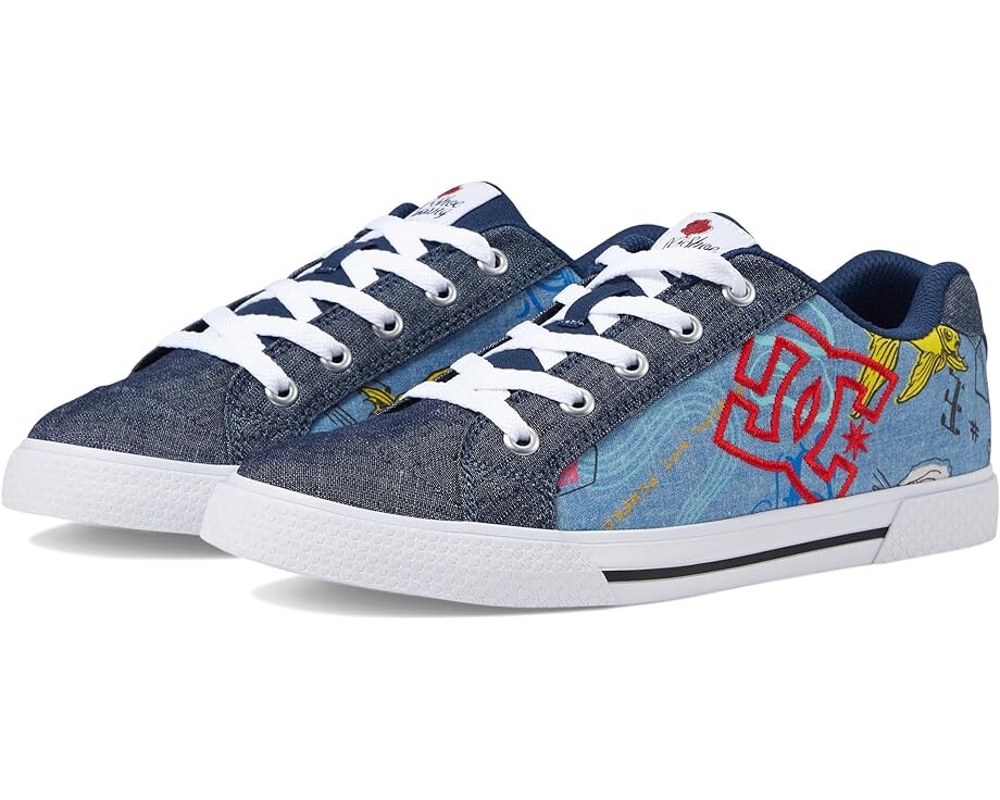 Кроссовки DC Chelsea, цвет Heather Dark Denim кроссовки dc shoes chelsea denim