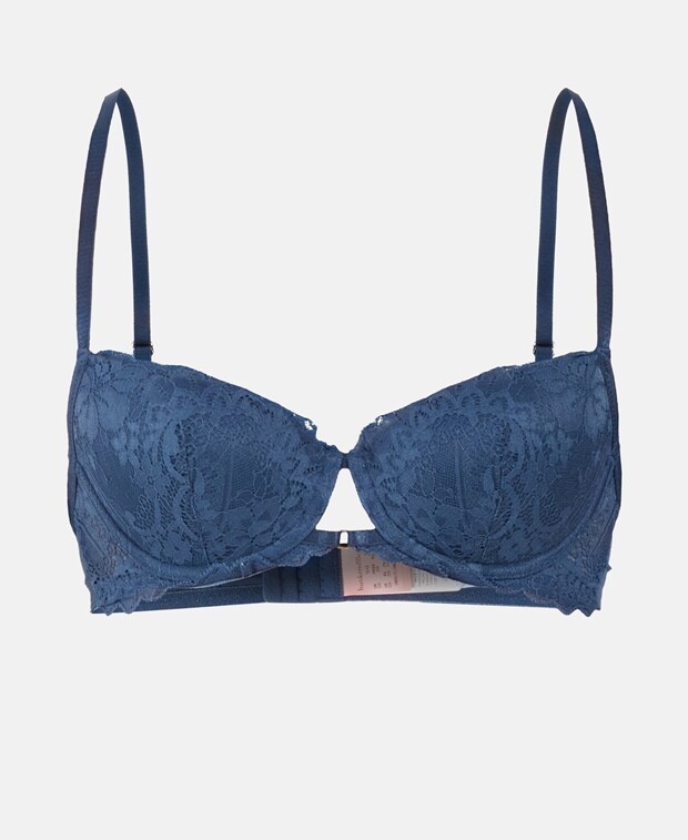 

Бюстгальтер пуш-ап, чашки BF Hunkemöller, темно-синий