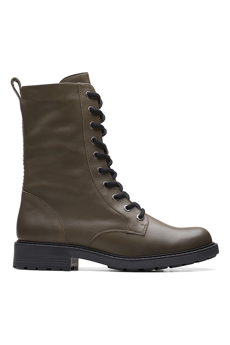 

Кожаные ботинки Ориноко Clarks, зеленый